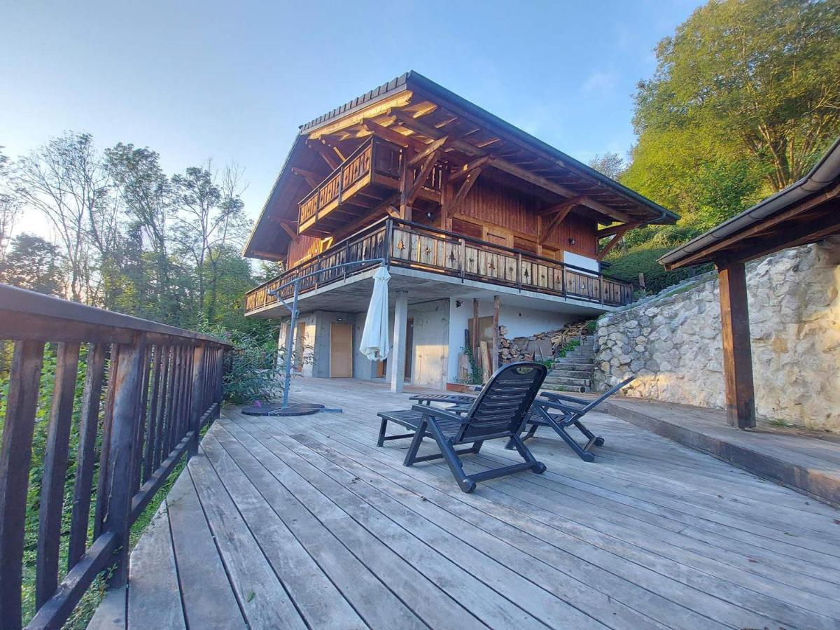 Chalet Savoyard Avec Jardin, Poele A Bois Et Wifi - Fr-1-624-11 Verchaix Eksteriør billede