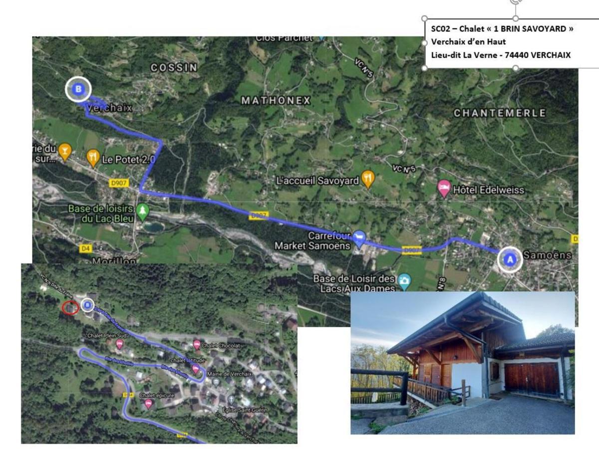 Chalet Savoyard Avec Jardin, Poele A Bois Et Wifi - Fr-1-624-11 Verchaix Eksteriør billede