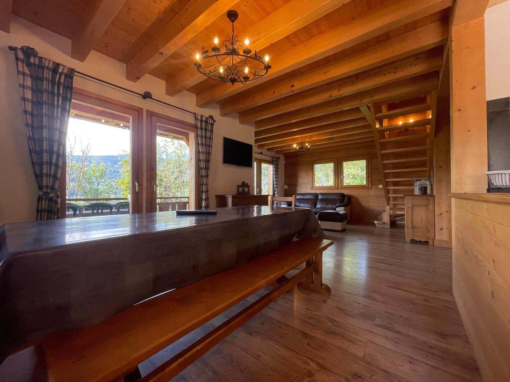 Chalet Savoyard Avec Jardin, Poele A Bois Et Wifi - Fr-1-624-11 Verchaix Eksteriør billede